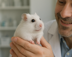 Ирина, хозяйка морской свинки Плюшки